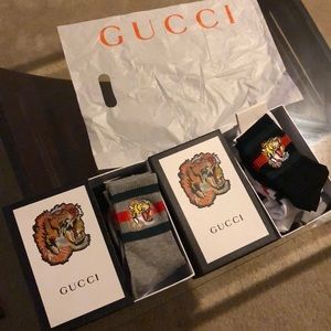 Gucci socks (4 separate pair)